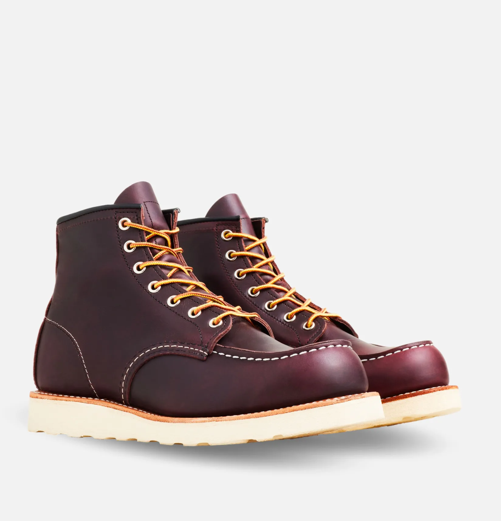 Homme RED WING SHOES Bottes<8847 - Moc Toe Black Cherry