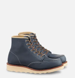 Femme RED WING SHOES WOMEN Bottes<3353 - Moc Toe Femme Indigo