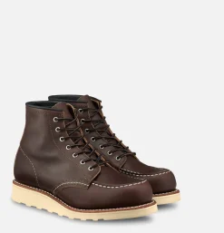 Femme RED WING SHOES WOMEN Bottes<3371 - Moc Toe Femme Mahogany