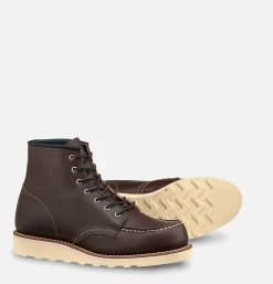 Femme RED WING SHOES WOMEN Bottes<3371 - Moc Toe Femme Mahogany