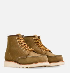 Femme RED WING SHOES WOMEN Bottes<3377 - Moc Toe Femme Olive