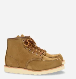 Homme RED WING SHOES Bottes<8881 - Moc Toe Olive Mohave
