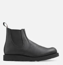 Homme RED WING SHOES Bottes<3194 - Rover Chelsea Black Harness