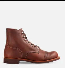 Homme RED WING SHOES Bottes<8111 E - Iron Ranger Amber