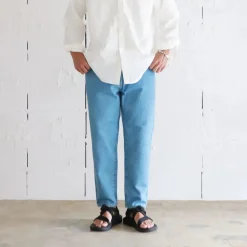 HATSKI Jeans<22001 Jean Loose Tapered Ice Blue