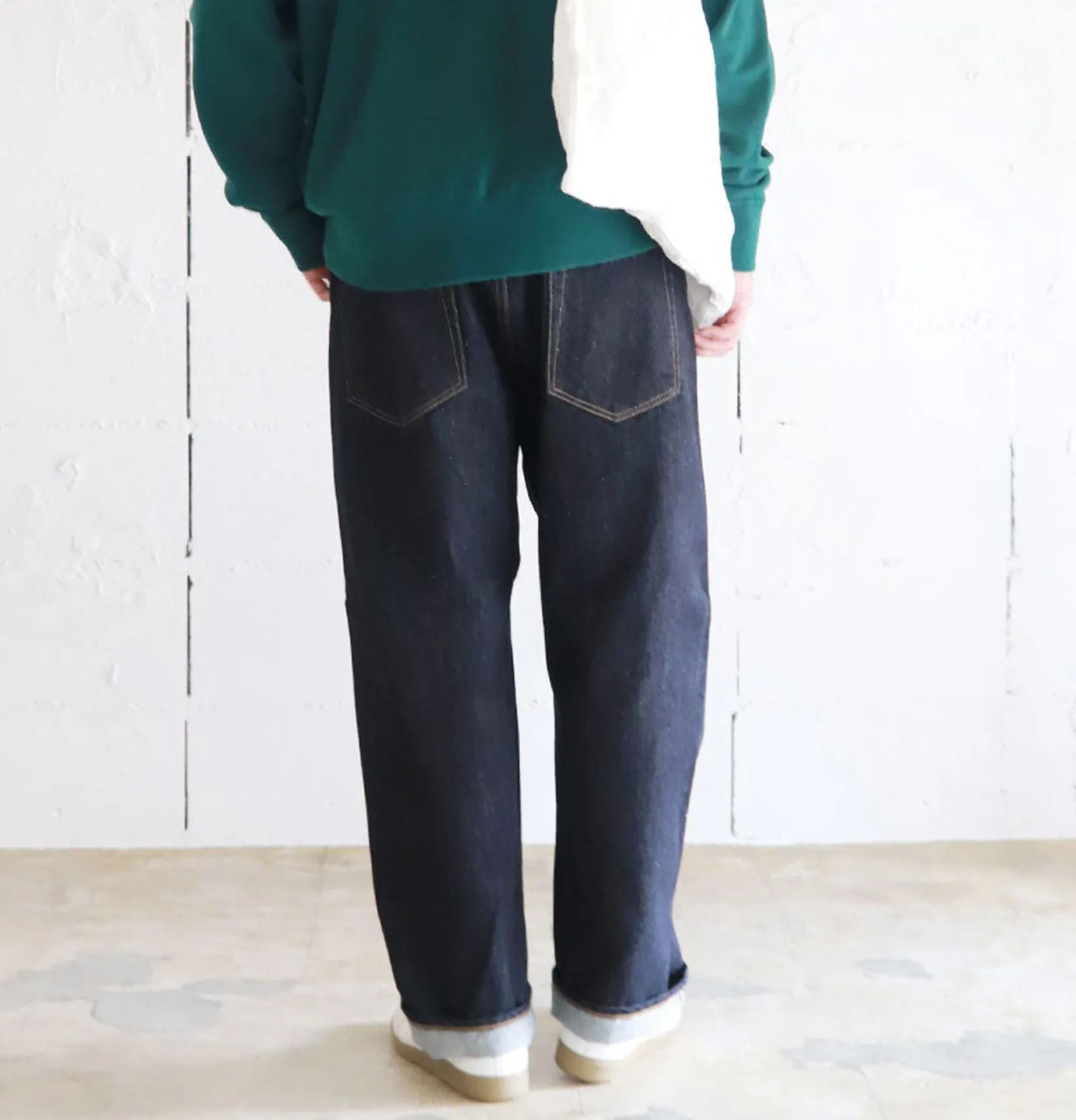 HATSKI Jeans<22003 Jean Wide Tapered One Wash
