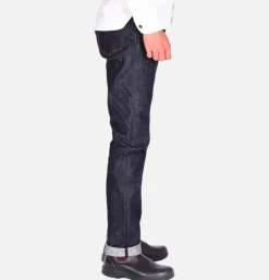 MOMOTARO JEANS Jeans<15.7 Oz Classic Straight Bleu