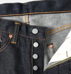 MOMOTARO JEANS Jeans<15.7 Oz Classic Straight Bleu