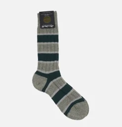 Homme PANTHERELLA Chaussettes<53912 Socks Stalbridge Vertes