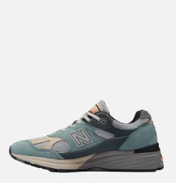 Homme NEW BALANCE Baskets<991 V2 Blue Grey UK