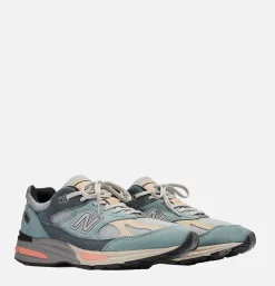 Homme NEW BALANCE Baskets<991 V2 Blue Grey UK