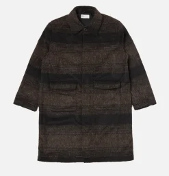 UNIVERSAL WORKS Blousons & Manteaux<Account Coat Brown/black
