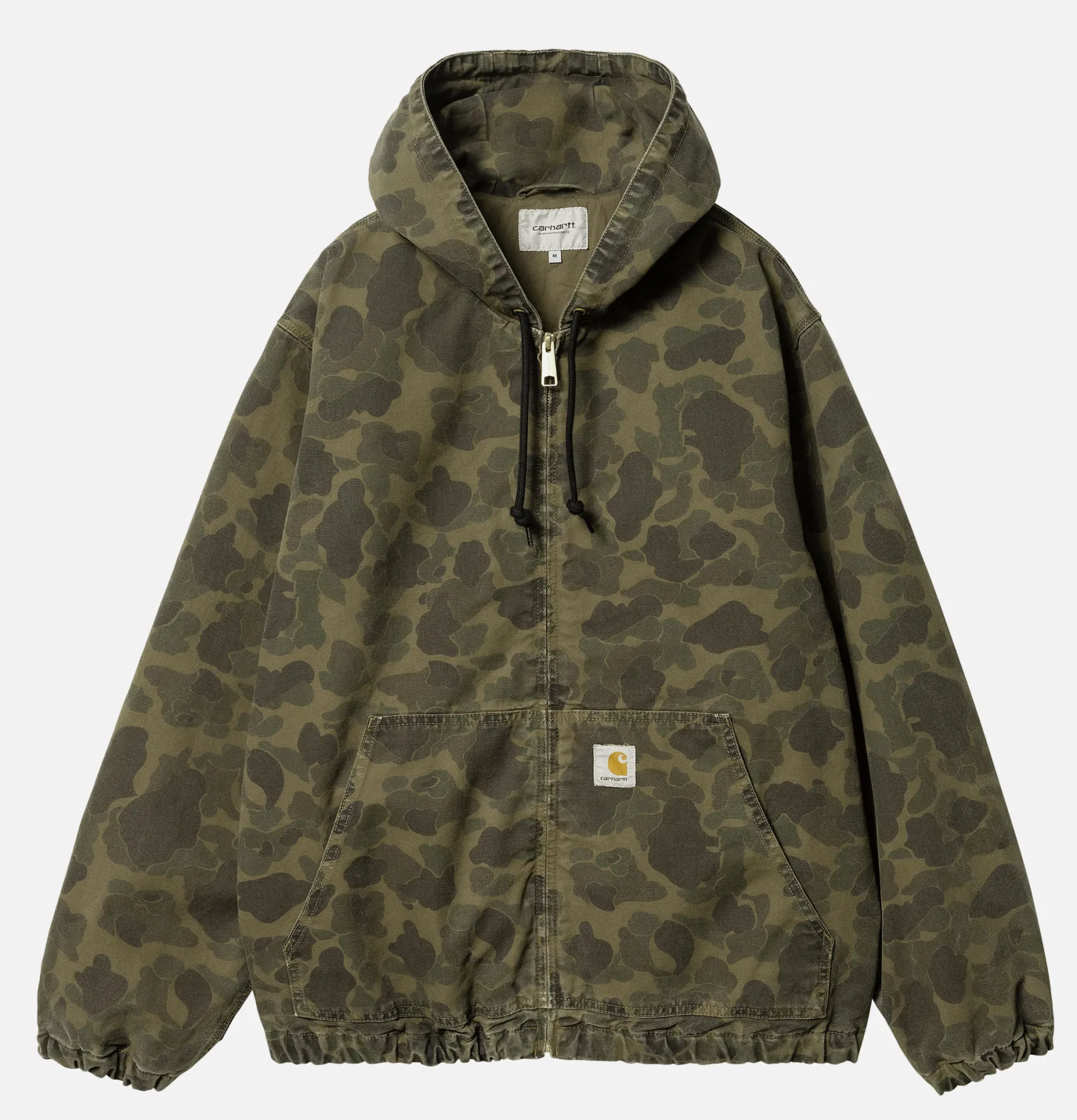 CARHARTT WIP Vestes<Active Jacket Camo Duck Green
