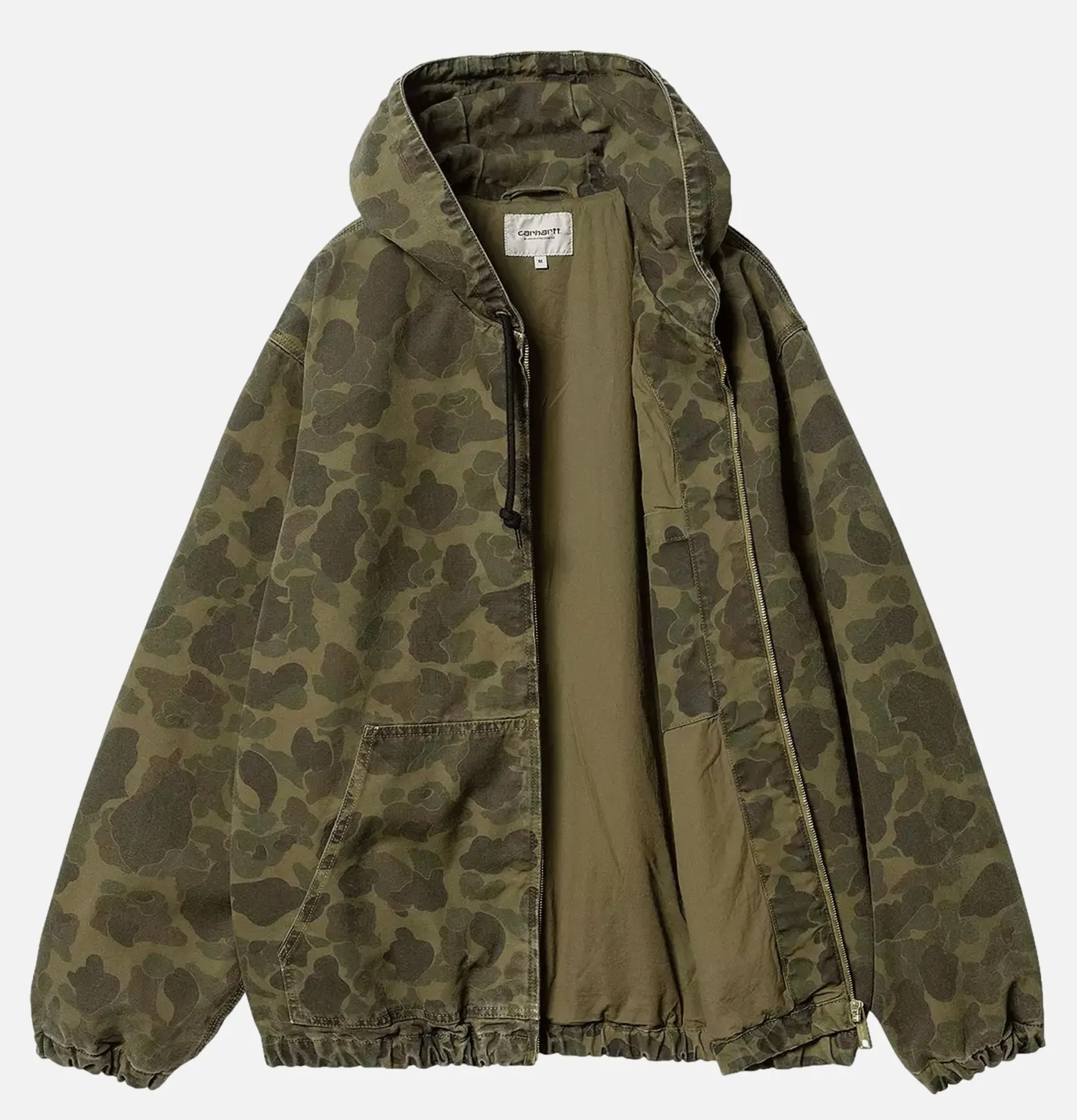 CARHARTT WIP Vestes<Active Jacket Camo Duck Green