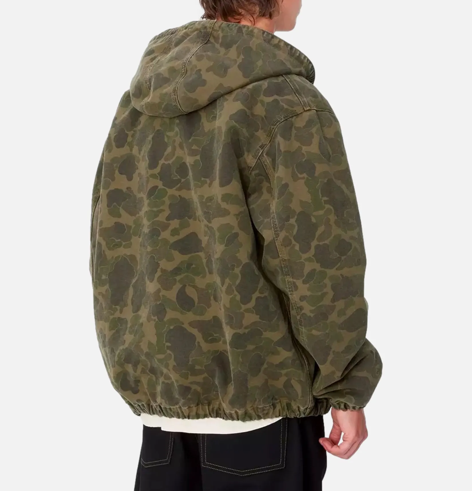 CARHARTT WIP Vestes<Active Jacket Camo Duck Green