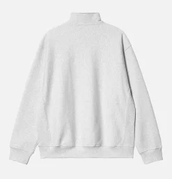 CARHARTT WIP Sweats & Polaires<American Script Half Zip Ash Heather