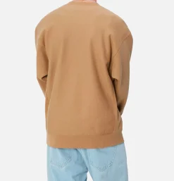 CARHARTT WIP Sweats & Polaires<American Script Sweat Peanut