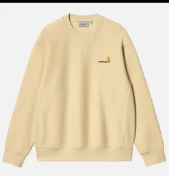 CARHARTT WIP Sweats & Polaires<American Script Sweat Rattan