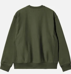 CARHARTT WIP Sweats & Polaires<American Script Sweat Tarragon