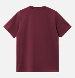 CARHARTT WIP T-shirts<American Script Tee Malbec