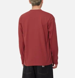 CARHARTT WIP Sweats & Polaires<American Tee Ls Tuscany Red