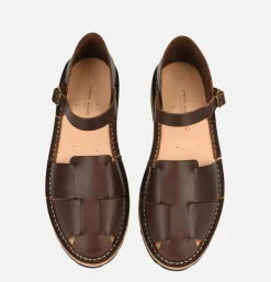 Homme STEVE MONO Sandales<Artisanal Sandal 11 Chocolate