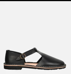 Homme STEVE MONO Sandales<Artisanal sandal shoe 10/12 Black