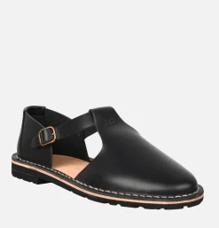 Homme STEVE MONO Sandales<Artisanal sandal shoe 10/12 Black