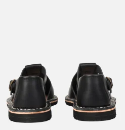 Homme STEVE MONO Sandales<Artisanal sandal shoe 10/12 Black