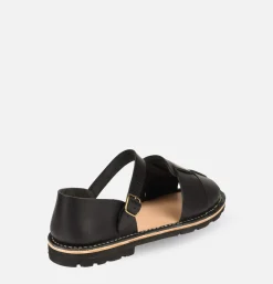 Homme STEVE MONO Sandales<Artisanal Sandal Shoe 11 Black