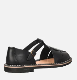 Homme STEVE MONO Sandales<Artisanal Sandal Shoe 10/17 Black