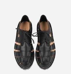 Homme STEVE MONO Sandales<Artisanal Sandal Shoe 10/05 Black