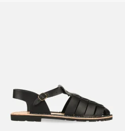 Homme STEVE MONO Sandales<Artisanal Sandal Shoe 10/09 Black
