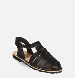 Homme STEVE MONO Sandales<Artisanal Sandal Shoe 10/09 Black