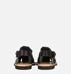 Homme STEVE MONO Sandales<Artisanal Sandal Shoe 10/09 Black