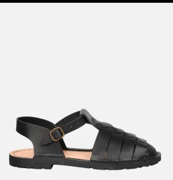 Homme STEVE MONO Sandales<Artisanal Sandal Shoe 10/09 Black Royalcheese Exclusive