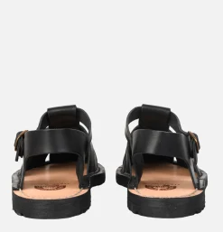 Homme STEVE MONO Sandales<Artisanal Sandal Shoe 10/09 Black Royalcheese Exclusive