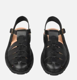 Homme STEVE MONO Sandales<Artisanal Sandal Shoe 10/09 Black Royalcheese Exclusive