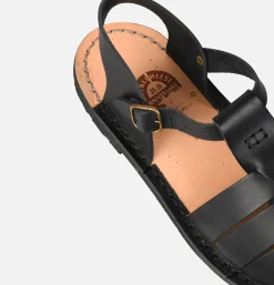 Homme STEVE MONO Sandales<Artisanal Sandal Shoe 10/09 Black Royalcheese Exclusive