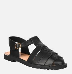 Homme STEVE MONO Sandales<Artisanal Sandal Shoe 10/09 Black Royalcheese Exclusive