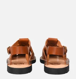 Homme STEVE MONO Sandales<Artisanal Sandal Shoe 10/09 Chocolat Royalcheese Exclusive