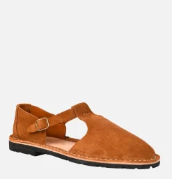 Homme STEVE MONO Sandales<Artisanal Sandal Shoe 10/12 Cognac