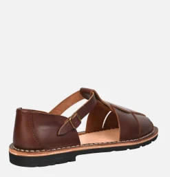 Homme STEVE MONO Sandales<Artisanal Sandal Shoe 10/17  Coffee
