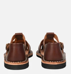 Homme STEVE MONO Sandales<Artisanal Sandal Shoe 10/17  Coffee