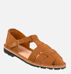 Homme STEVE MONO Sandales<Artisanal Sandal Shoe 10/01 Cognac