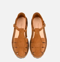 Homme STEVE MONO Sandales<Artisanal Sandal Shoe 10/01 Cognac