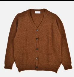 WILLIAM LOCKIE Pulls & Cardigans<Aryan Cardigan Pecan