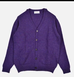 WILLIAM LOCKIE Pulls & Cardigans<Aryan Cardigan Royal Violet