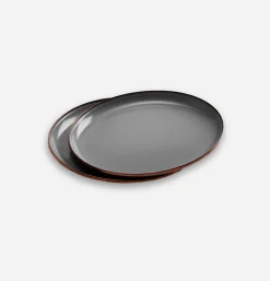 BAREBONES Outdoor<Assiettes Email Set x 2 Grey