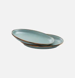 BAREBONES Outdoor<Assiettes Email Set X2 Mint